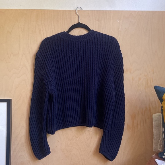 Acne Studio | Khali Cotton Rib Pullover Sweater S - Picture 4 of 5